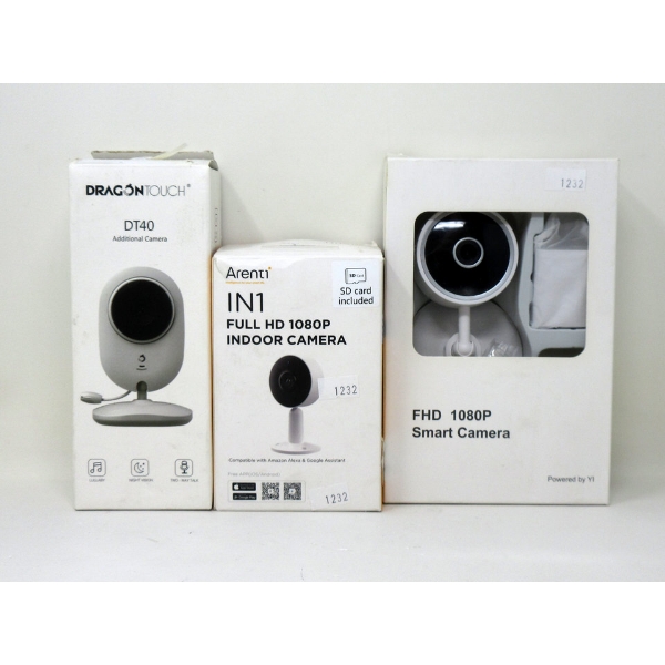 Dragon Touch Monitor & 2 FHD 1080P Smart Cameras