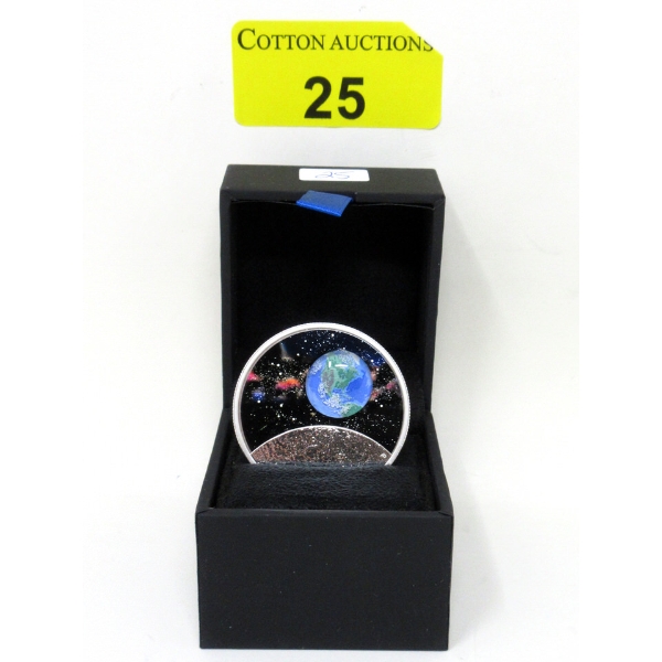 1 Oz+ .9999 Silver 2020 Mother Earth Our Home Milky Way Galaxy Coin