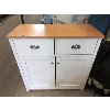 Image 1 : 2 Drawer Microwave Stand/Cupboard
