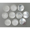 Image 2 : 10 x 1 Gram .999 Silver Mandate Freedom Art Rounds