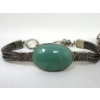 Image 2 : Sajen .925 Silver & Gemstone Ring & Toggle Bracelet