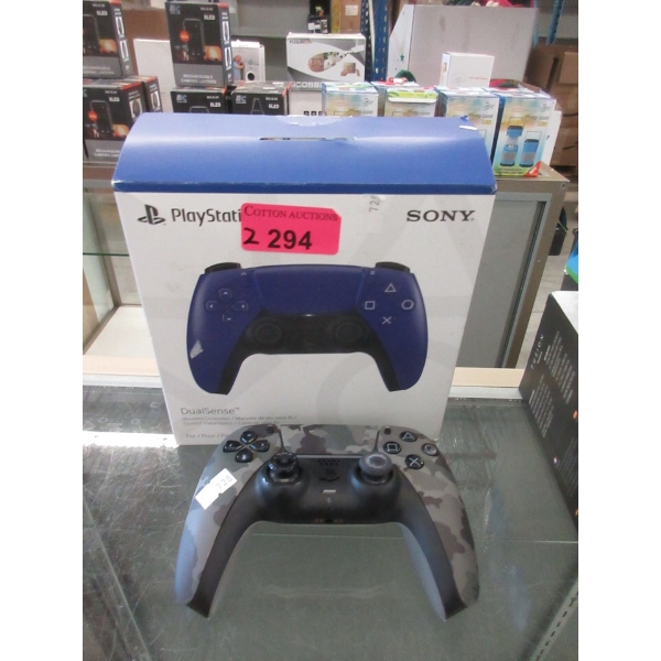 2 Sony PlayStation Wireless Controllers  