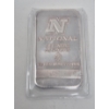 Image 1 : 1 Oz .999+ Silver  National Refiners Mint Bar 