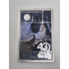 Image 1 : 1 Oz .999 Silver 40th Anniversary Star Wars Coin 