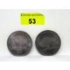 Image 1 : 2 x 1 Oz .999 Fine Titanium Buffalo USA Rounds