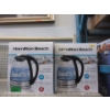 Image 1 : 2 Hamilton Beach 1 L Cordless Glass Kettles