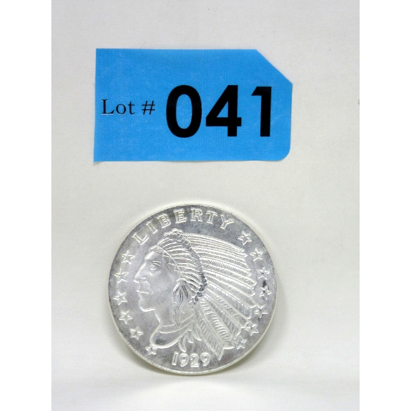 1 Oz .999 Silver Liberty/Eagle Round 