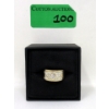 Image 3 : Multi-Diamond Estate 14KT Yellow Gold Ring 