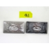 Image 1 : 2 x 1 Oz .999 Fine Titanium Brown Snake Motif Bars 
