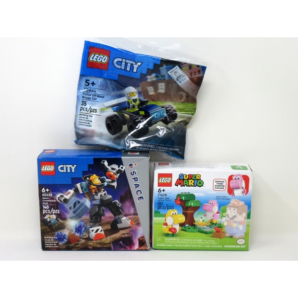 3 New LEGO  Building Toy Sets - Age 5+ & 6+ 