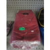 Image 1 : 4 New Men's Red Denim 100% Cotton Shirts - XXL