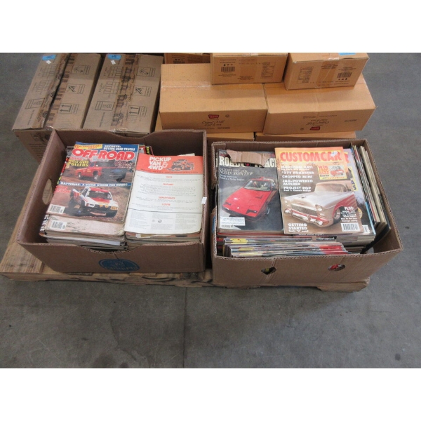 2 Boxes of Off-Road & Other Auto Magazines