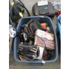 Image 1 : Tote of Tools & Handyman Goods - Preowned - As Is