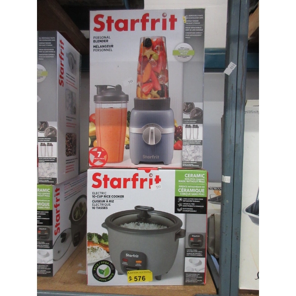 Starfrit Personal Blender & 10-Cup Rice Cooker