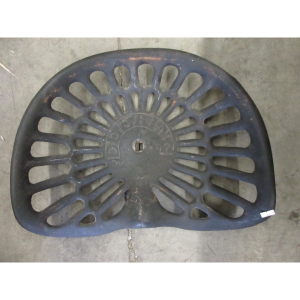 Vintage Cast Iron  Deering  Tractor Seat