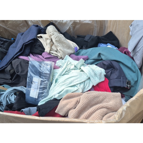 Partial Skid of Misc. Customer Return Clothing