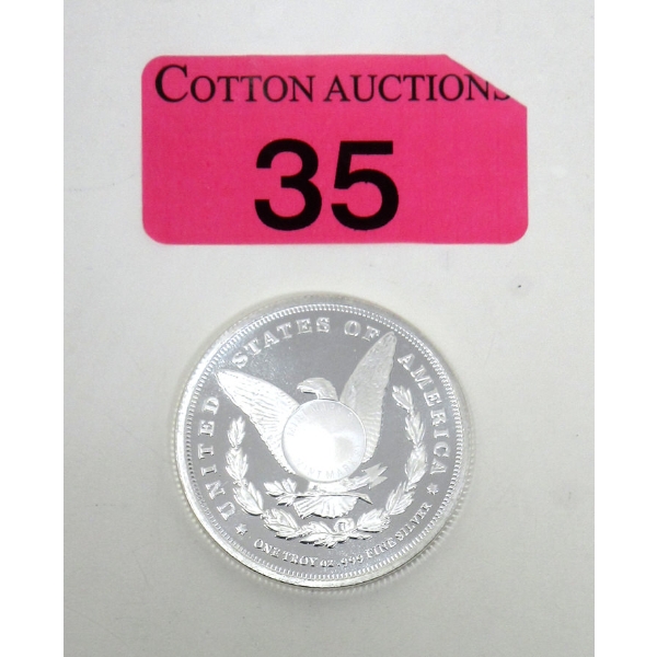 1 Oz .999 Silver E.Pluribus.Unum Round 