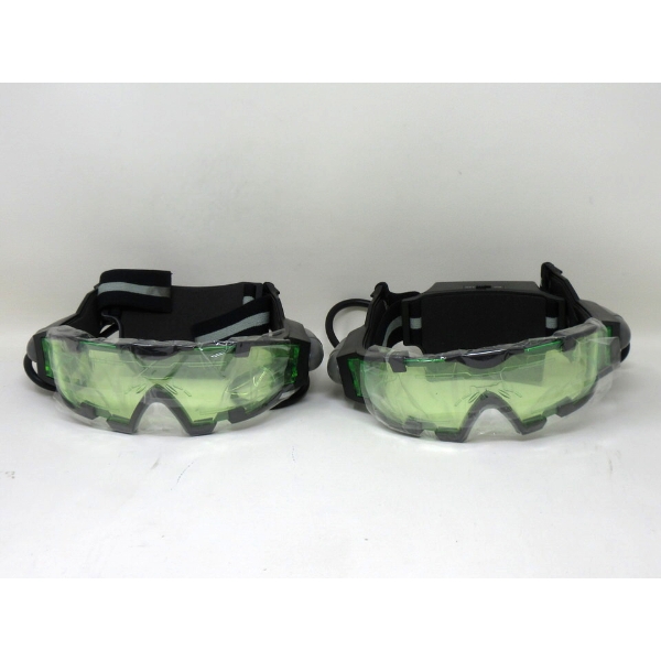 2 New Battery Operated Night Vision Goggles