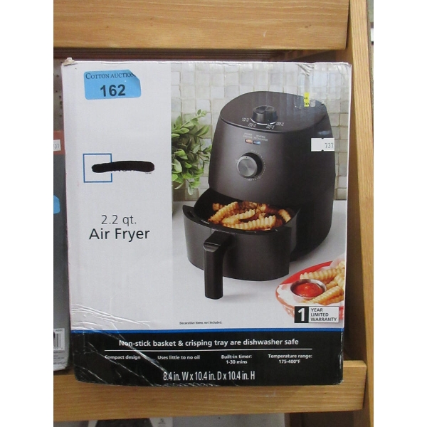2.2 Quart Air Fryer with Non-Stick Basket