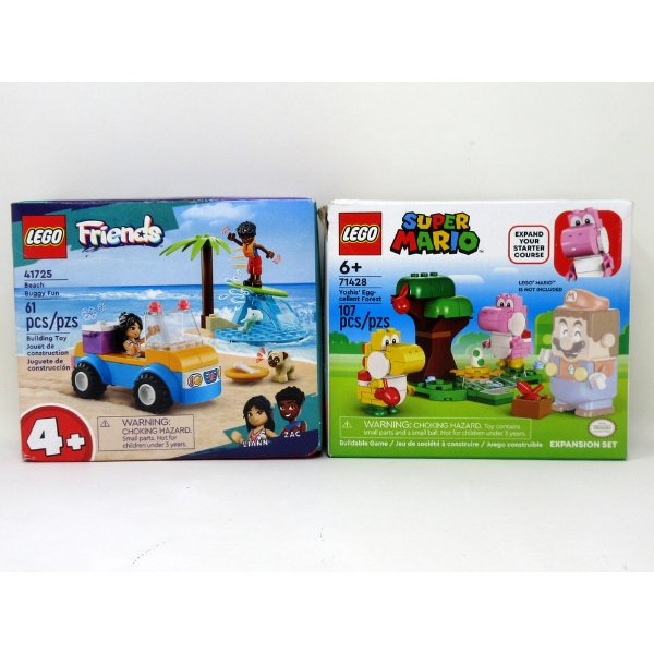 2 New LEGO Building Toy Sets - Age 4+ and 6+