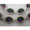 Image 2 : 2 New Mystic Topaz 30 Carat Bracelets