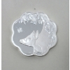 Image 2 : 26.7 Gram .9999 Silver 2019 Canada Lunar Lotus: Year of the Pig Coin 
