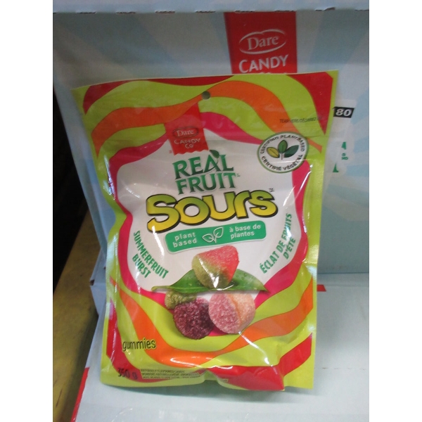 Case of Dare Real Fruit Sour Candy - Summerfruit Burst
