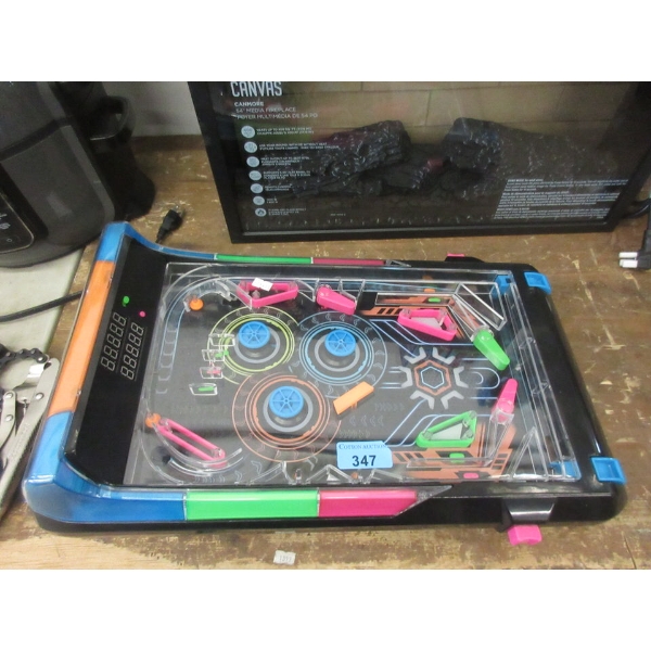 Table Top Pin Ball Machine - No Box