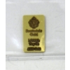 Image 2 : 1/100 Oz .9999 Fine Gold Scottsdale Lion Mint Bar 