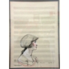 Image 2 : Signed Raymond Chow 1984 Sheet Music Drawing