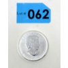 Image 1 : 1 Oz .9999 Silver 2012 Maple Leaf Coin 