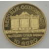 Image 2 : 1/10 Oz .9999 Fine Gold Philharmoniker Coin 