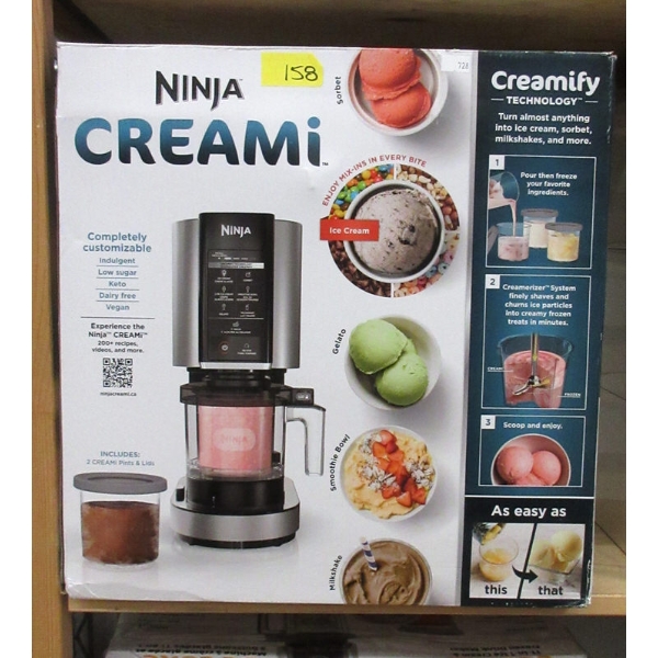 Ninja Creami Frozen Treat Maker in Box