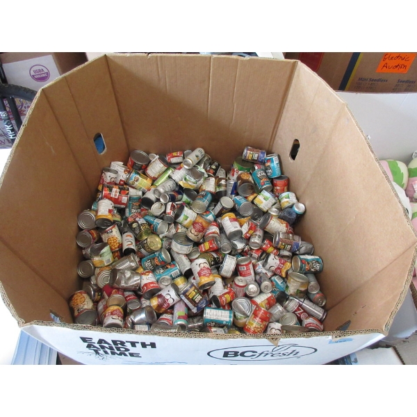 1/2 Skid of Dented Canned Food Products - Good Dates