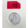 Image 1 : 2 Oz .9999 Silver 2023 Bull of Clarence Coin 