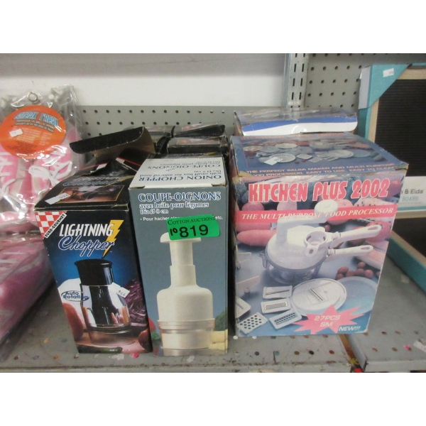 10 Piece Lot of New Kitchen Gadgets