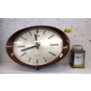 Image 1 : Caravelle Wall Clock and 4" Brass Carriage Clock