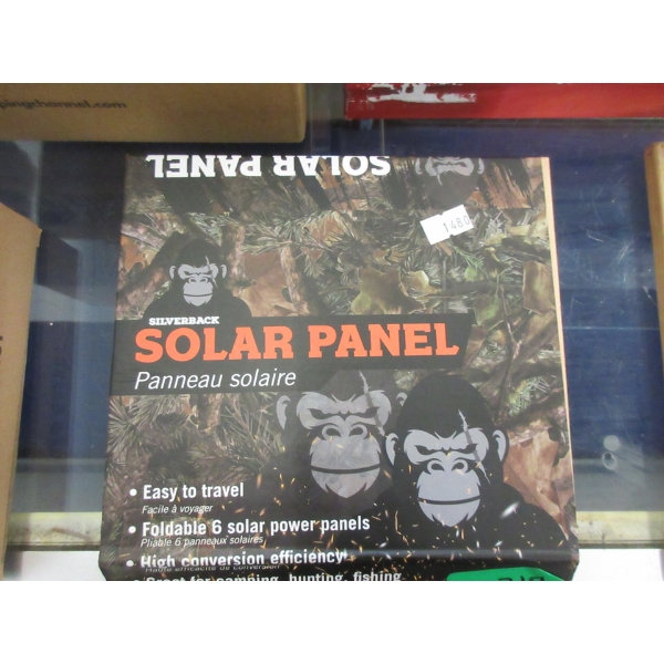 New Silverback Compact Folding Solar Panel