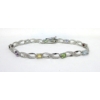 Image 1 : Multi-Gemstone & Diamond Tennis Bracelet