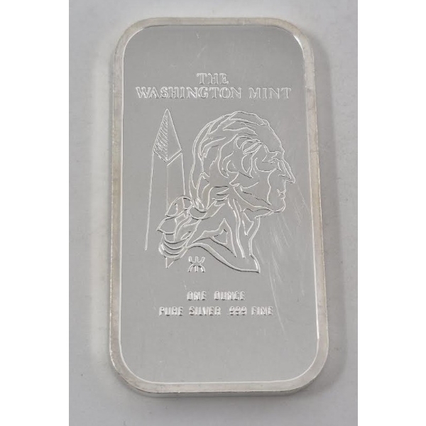 1 Oz .999 Silver Patrick Henry Bar
