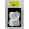 Image 1 : 5 x 1 Oz .9999 Silver Canada Maple Leaf Coins 