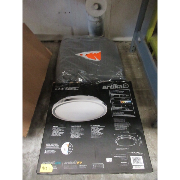 Artika "Altitude" Light Fixture & Queen Size Blanket
