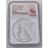 Image 1 : Certified/Graded MS70 1 Oz .9999 Silver Year of the Rabbit Coin