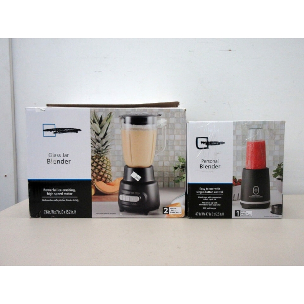 Mainstays Glass Jar Blender & Personal Blender