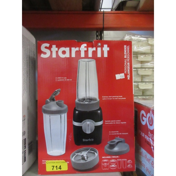 Starfrit Personal Blender with 2 Cups