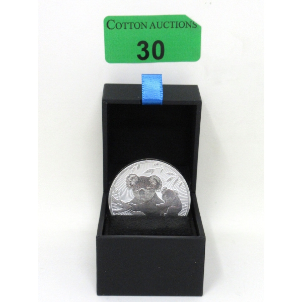 2 Oz .9999 Silver 2018 Australian Koala/Baby Coin 