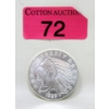 Image 1 : 1 Oz .999 Silver Indigenous/Liberty Round 