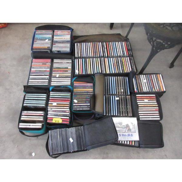 11 Cases of Assorted Music CDs - 150+ CDs in Total