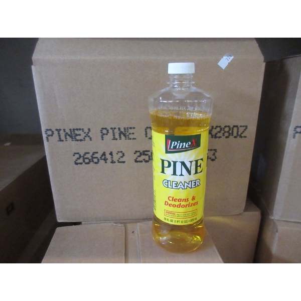 2 Cases of 12 Bottles of Pine Household Cleaner
