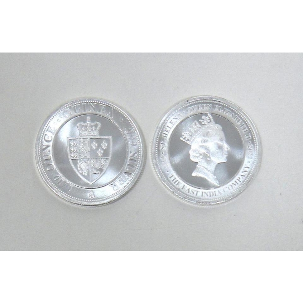 10 x 1/10 Oz .999 Silver 2022 Guinea Coins 